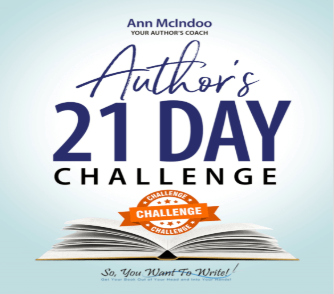 AUTHOR’S 21 DAY CHALLENGE